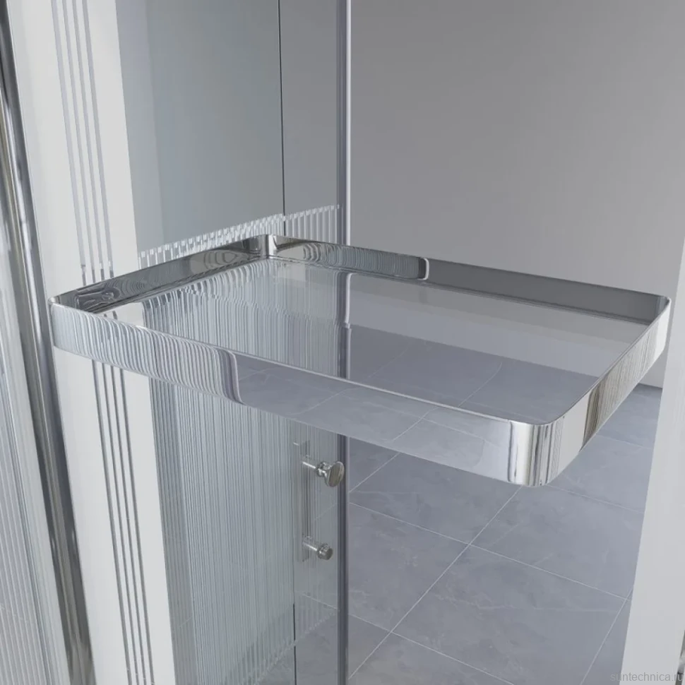 Душевая кабина Niagara Ultra NG-708-01 90х90, с высоким поддоном