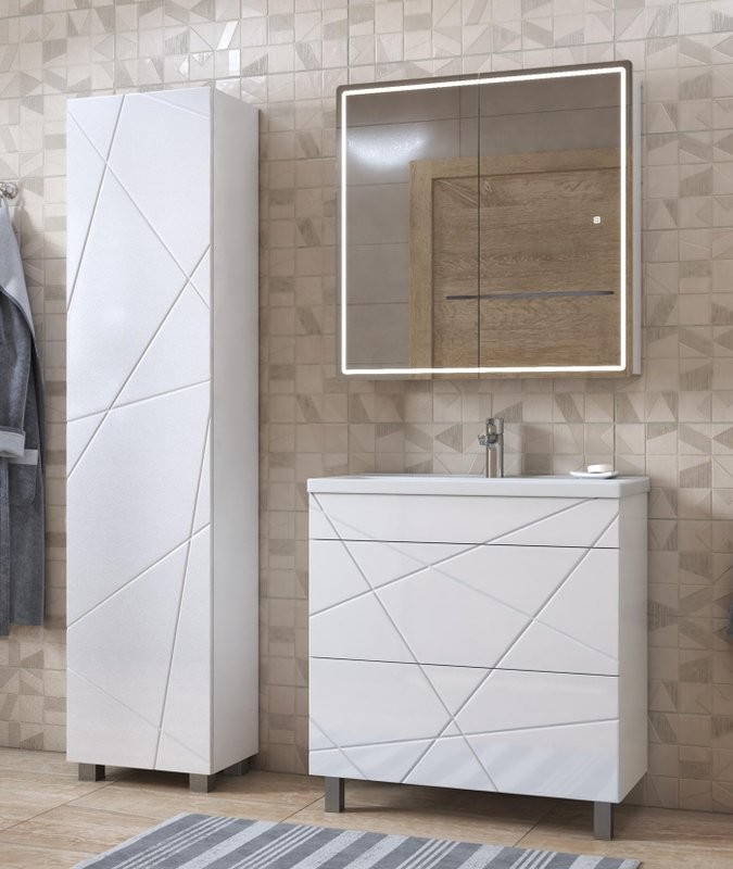 Тумба под раковину Vigo Geometry 70 белая