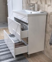 Тумба под раковину Vigo Geometry 70 белая Тумба под раковину Vigo Geometry 70 белая