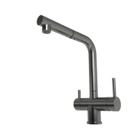 Смеситель для кухни Emar Steel ЕСВ 7017 dark Смеситель для кухни Emar Steel ЕСВ 7017 dark