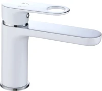 Смеситель для раковины D-lin D110377-C белый