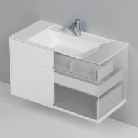 Тумба под раковину без столешницы AM.PM Inspire V2.0 100 белый матовый Тумба под раковину без столешницы AM.PM Inspire V2.0 100 белый матовый