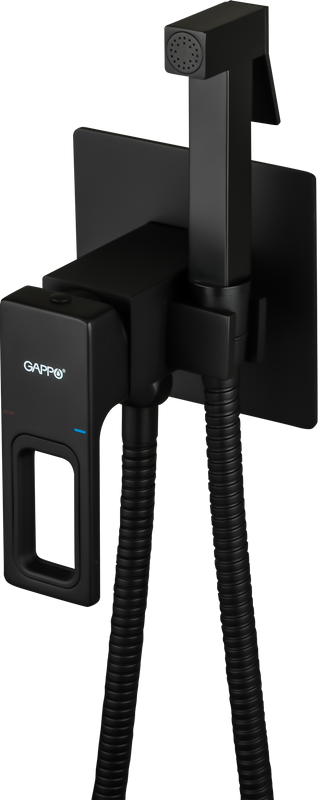 Гигиенический душ Gappo G17-6 G7217-6 С ВНУТРЕННЕЙ ЧАСТЬЮ, черный