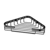 Полка Wasserkraft Glan K-733POLISHED BLACK угловая, черный глянец
