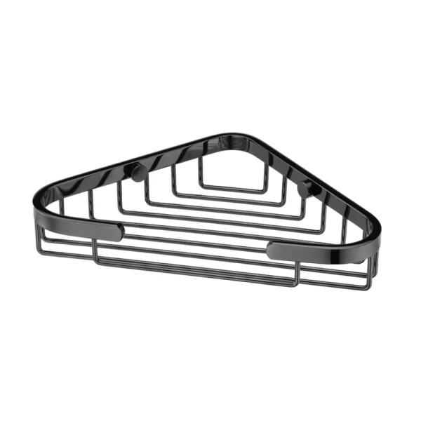 Полка Wasserkraft Glan K-733POLISHED BLACK угловая, черный глянец