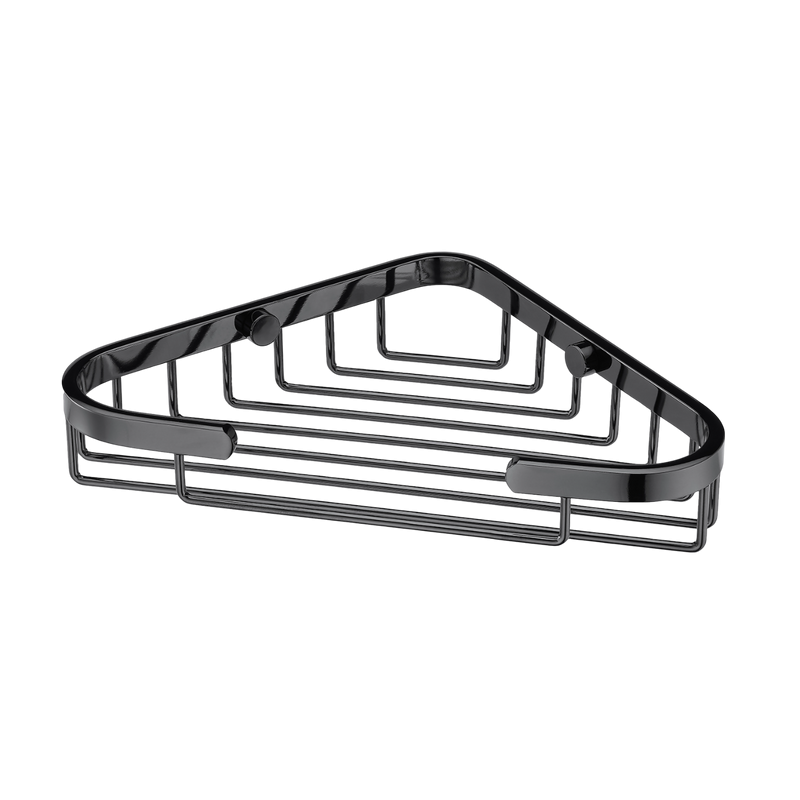 Полка Wasserkraft Glan K-733POLISHED BLACK угловая, черный глянец