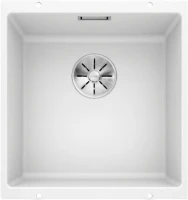 Комплект Мойка Blanco Subline 400-U белая + Смеситель Ambis-S 523119