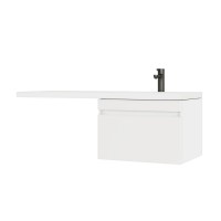 Тумба под раковину без столешницы Vigo Urban 60 1 ящик, под стиральную машину, белая