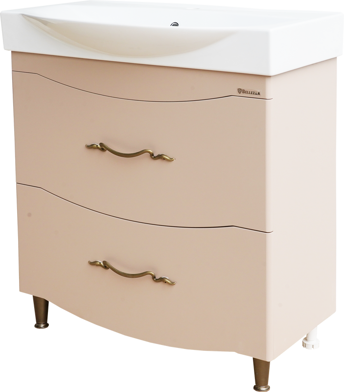 Тумба с раковиной Bellezza Сесилия 85 капучино