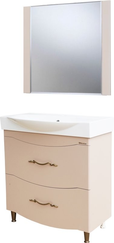 Тумба с раковиной Bellezza Сесилия 85 капучино