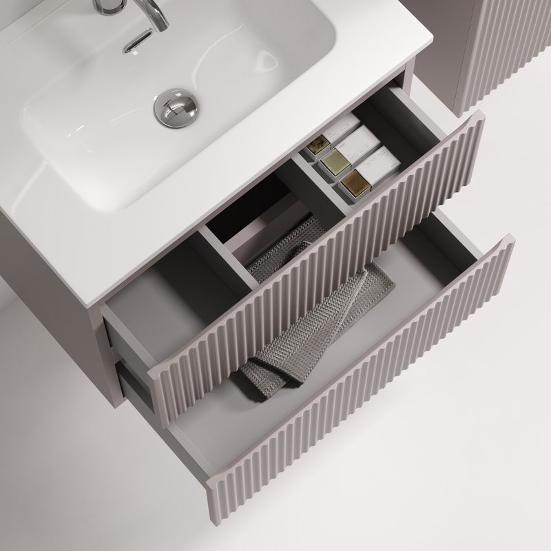 Мебель для ванной комнаты Sancos Snob R 60 Doha Soft, раковина CN7025