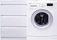 Мебель для ванной комнаты Style Line Даллас 130 L Люкс Plus напольная, белая, 3 ящика, зеркало DIWO Элиста