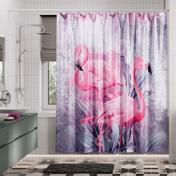 Штора для ванной Wasserkraft Lossa SC-81104 180х200 см