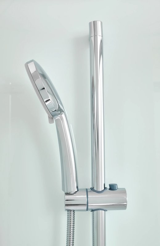 Душевая кабина DTO D EM2780N профиль хром, стекло матовое с узором