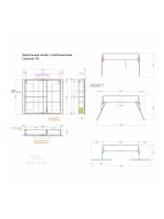 Зеркало-шкаф Alavann Cosmetic трюмо 90x80 с приближением, глянцевый белый