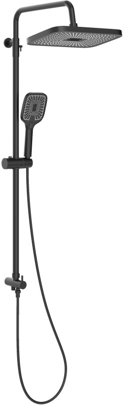 Душевая стойка STWORKI Готланд WH625-MB черная матовая