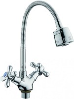 Смеситель для кухни D-lin D153819-T с гибким изливом, хром