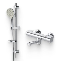 Душевой комплект Термостат AM.PM X-Joy F85A50000 + Гарнитур Like F0180064