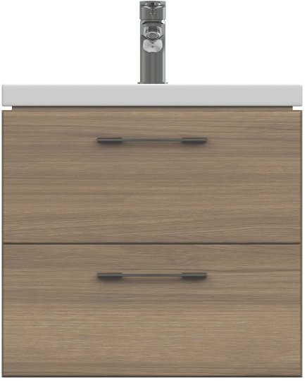Мебель для ванной комнаты Cersanit Lara 50, раковина Como 50, зеркало LED 051 pro 55, с микрофоном и динамиками