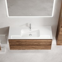 Тумба с раковиной Sancos Libra 120 см дуб чарльстон