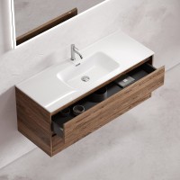 Тумба с раковиной Sancos Libra 120 см дуб чарльстон