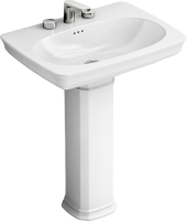 Раковина ArtCeram Civitas CIL001 68 см с пьедесталом