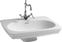 Раковина ArtCeram Civitas CIL001 68 см с пьедесталом