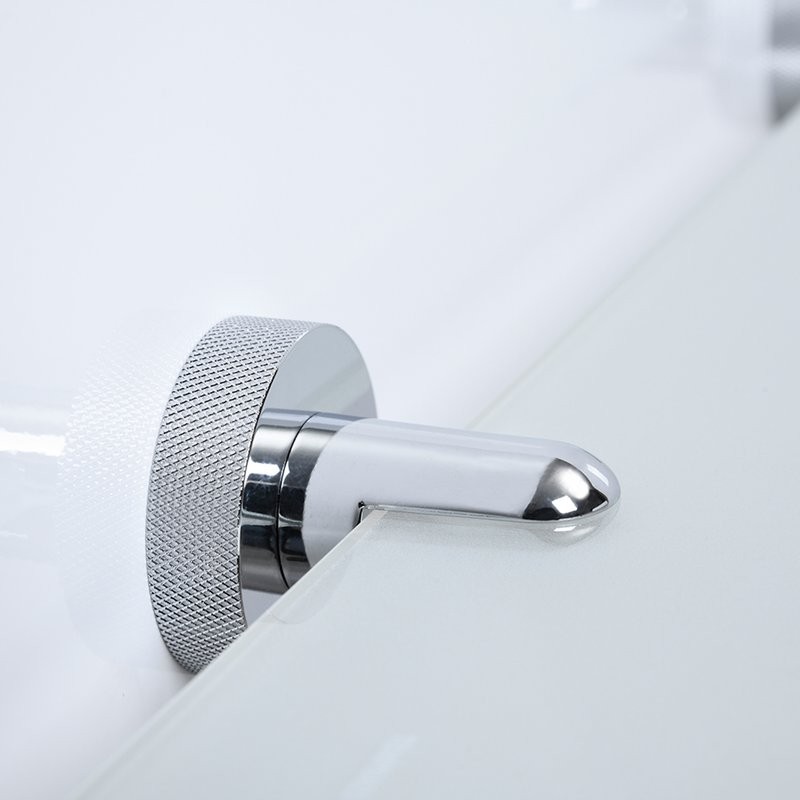 Полка под зеркало Wasserkraft Mosel 46624 50 см, стеклянная