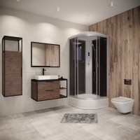 Душевая кабина Niagara Classic NG-3501-14P 90х90 см, с пультом управления и FM-радио