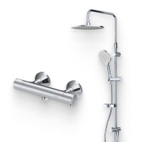 Душевой комплект Термостат AM.PM Like F8040000 + Стойка F0780064