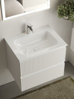 Тумба с раковиной Sancos Snob R 60 см, bianco