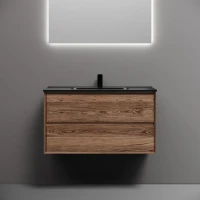 Мебель для ванной комнаты Sancos Marmi 2.0 90 дуб чарльстон, раковина CN7002MB