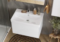 Тумба с раковиной AQUATON Асти 70 белая