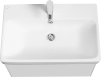 Тумба с раковиной AQUATON Асти 70 белая