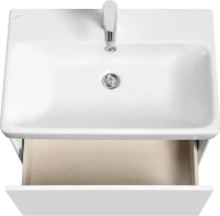 Тумба с раковиной AQUATON Асти 70 белая