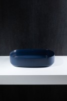 Накладная раковина Allen Brau Fantasy Oval 55x36, индиго