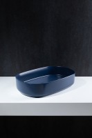 Накладная раковина Allen Brau Fantasy Oval 55x36, индиго
