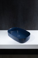 Накладная раковина Allen Brau Fantasy Oval 55x36, индиго