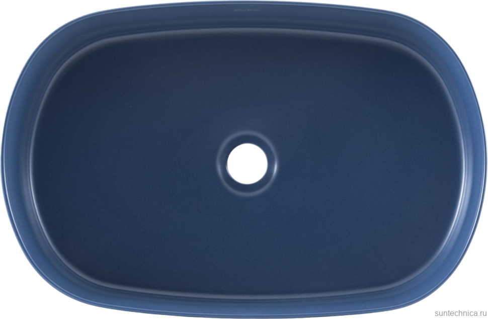 Накладная раковина Allen Brau Fantasy Oval 55x36, индиго