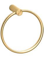 Держатель для полотенец Bemeta Auria 171204060 матовое золото-шампань, кольцо