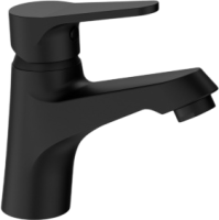 Смеситель для раковины Wonzon & Woghand WW-A40212-MB черный матовый