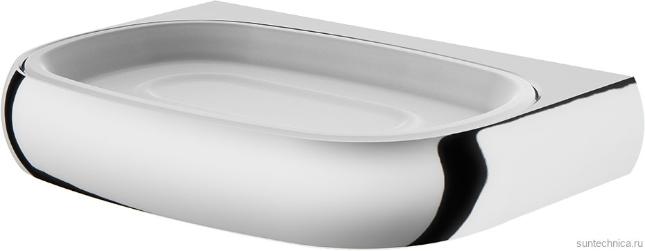 Мыльница AM.PM Sensation A3034200 настенная, керамическая, белая, хром