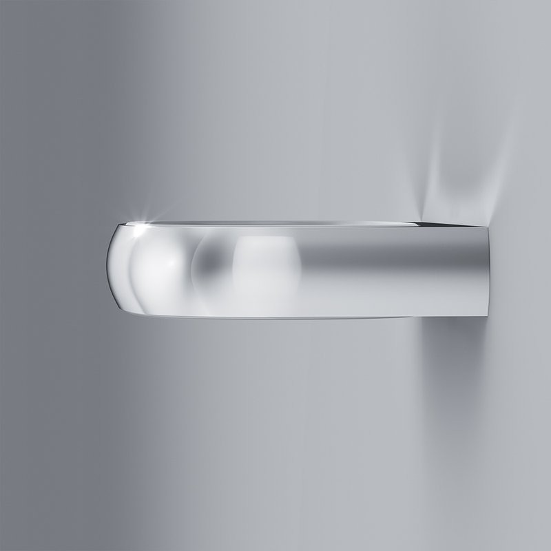 Мыльница AM.PM Sensation A3034200 настенная, керамическая, белая, хром