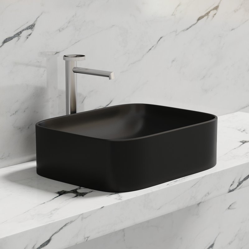 Накладная раковина Ceramicanova Element CN6052MB черная матовая