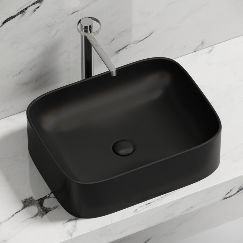 Накладная раковина Ceramicanova Element CN6052MB черная матовая