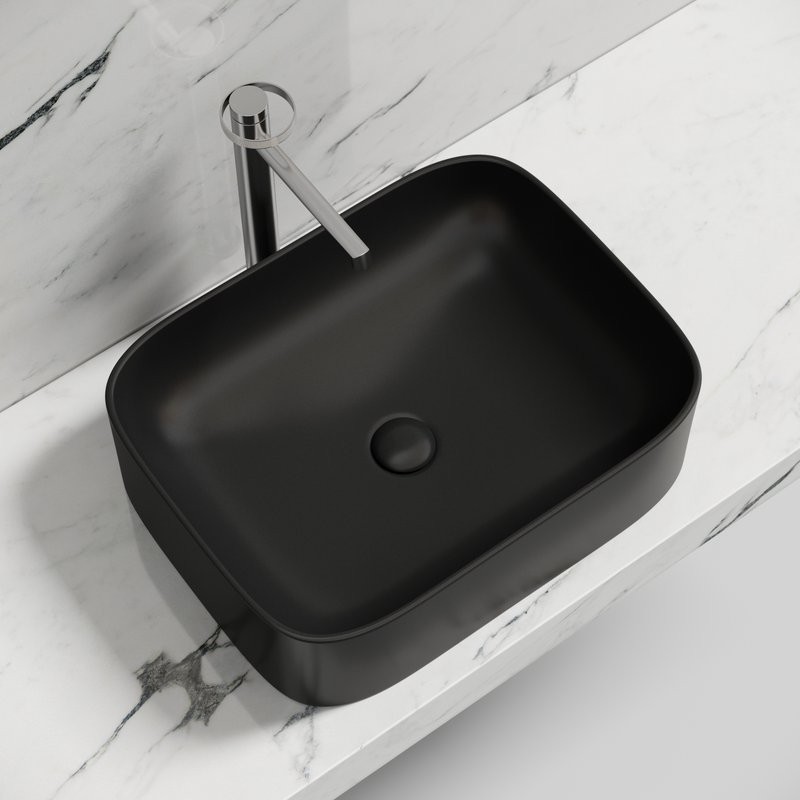 Накладная раковина Ceramicanova Element CN6052MB черная матовая