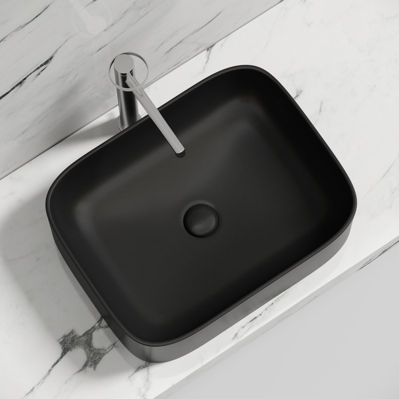 Накладная раковина Ceramicanova Element CN6052MB черная матовая