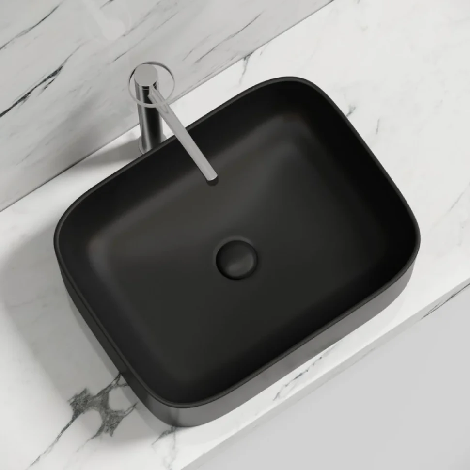 Накладная раковина Ceramicanova Element CN6052MB черная матовая