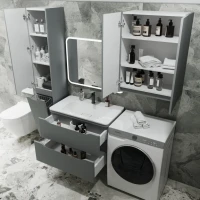 Мебель для ванной комнаты Style Line Марелла 80 подвесная, серая