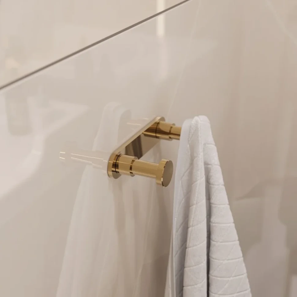 Крючок DEKOR BANYO Alina Gold A40 408 01 02 золото, на шурупах